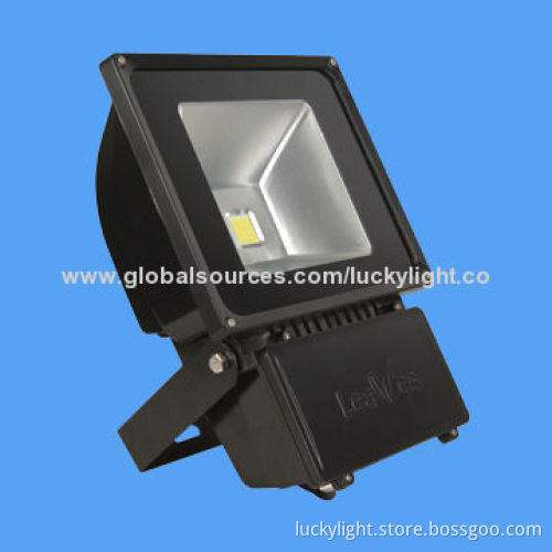PIR LED Floodlight with 50W Power, 0.9 Power Factor, 100lm/W Luminous Efficiency